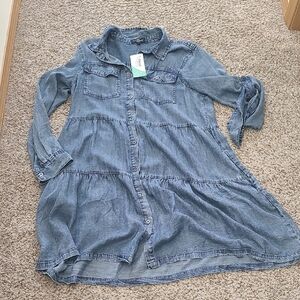 Velvet Heart Denim Blue Dress